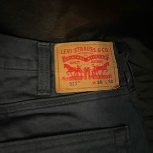 Levis Dark Grey 511 38X30